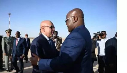 نواكشوط: رئيس الكونغو الديمقراطية يبدأ زيارة صداقة وعمل لموريتانيا